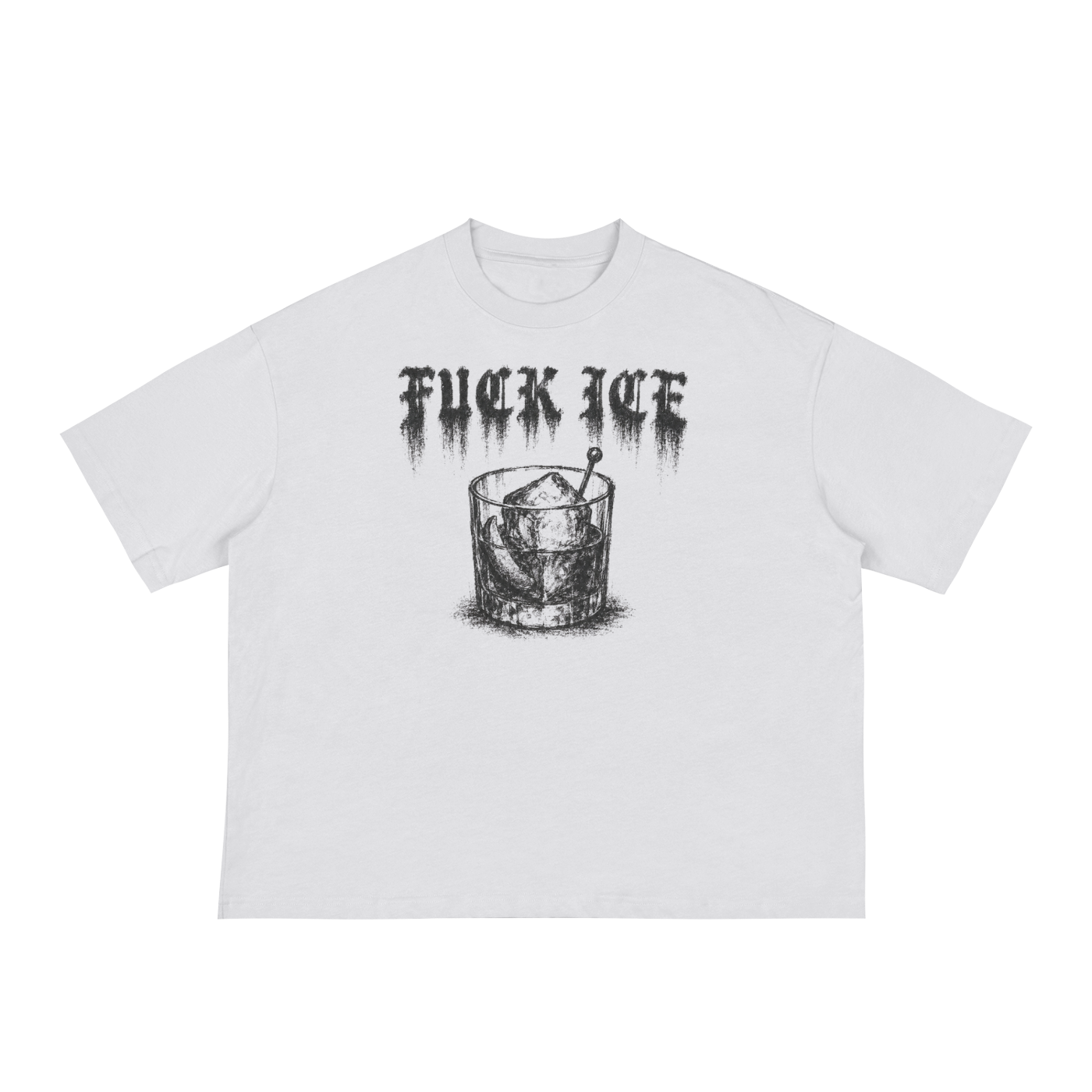 "FUCK ICE" Loose Boxy Tee