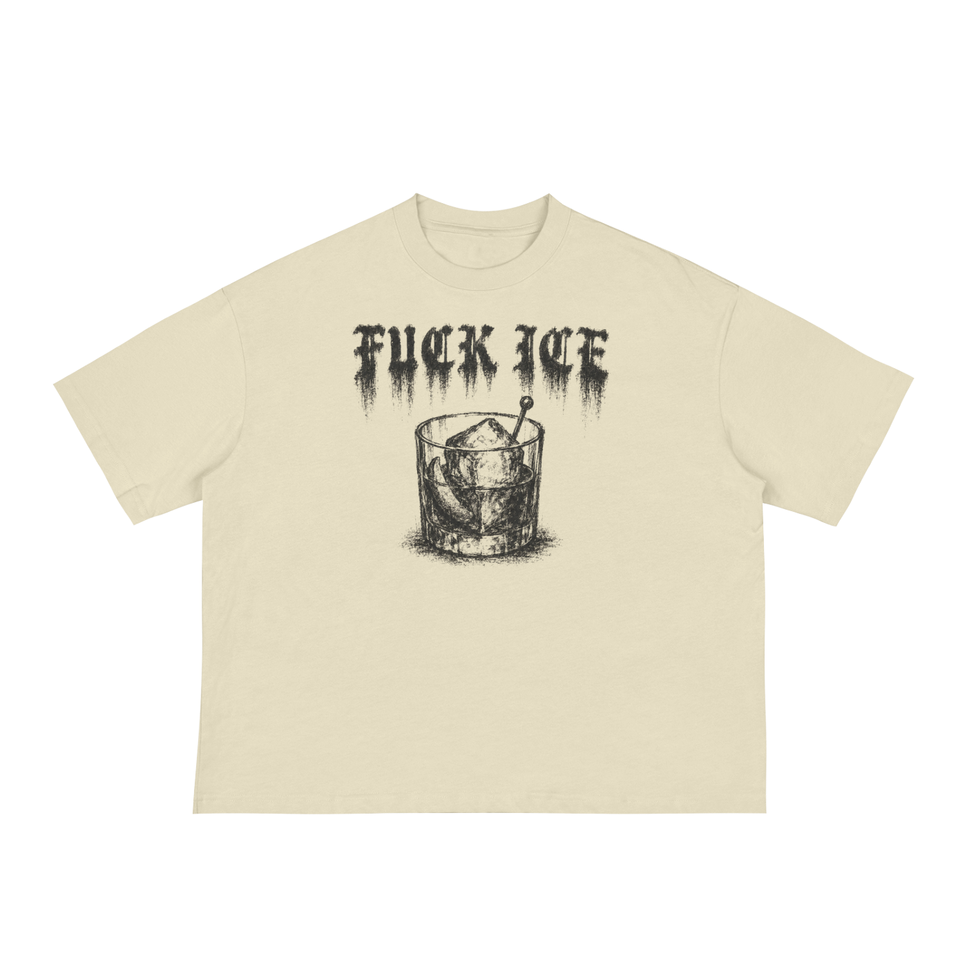"FUCK ICE" Loose Boxy Tee