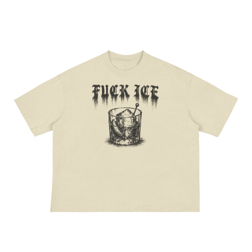 "FUCK ICE" Loose Boxy Tee
